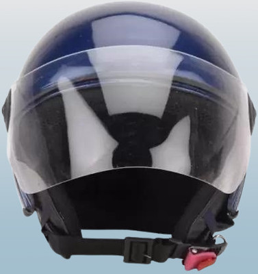 KIN Half Face Helmet_ISI certified_Blue004 Motorbike Helmet(Blue)