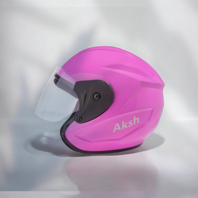 NOAX Helmet GOOD QUALITYFOR UNISEX for BIKE_-200 Motorbike Helmet(Pink)