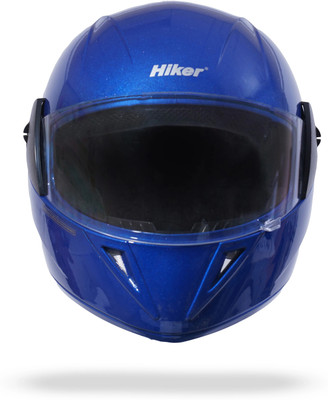Hiker WAVE PRO GLOSS Full Face 580MM Motorbike Helmet(Blue)
