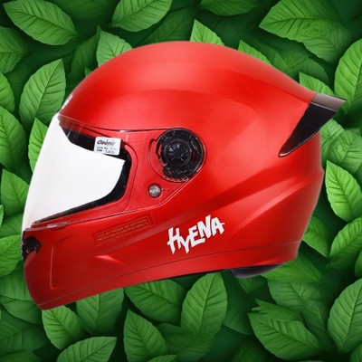 OZONE Full Face_Unique Design Helmet_Premium Class_@V@44 Motorbike Helmet(Red)