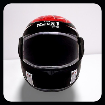 MonteX-1 New_Full Face Bike helmet L32 Motorbike Helmet(Black)