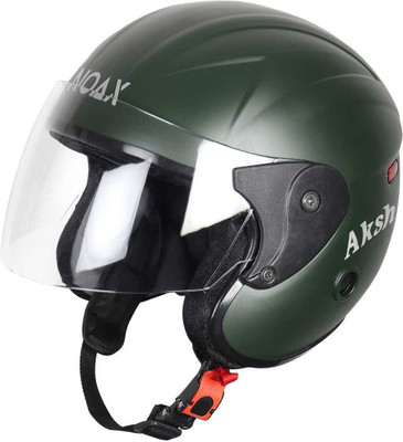NOAX Multi-Indicator-Boys_HAFA-M-Green-11 Motorsports Helmet(Multicolor)