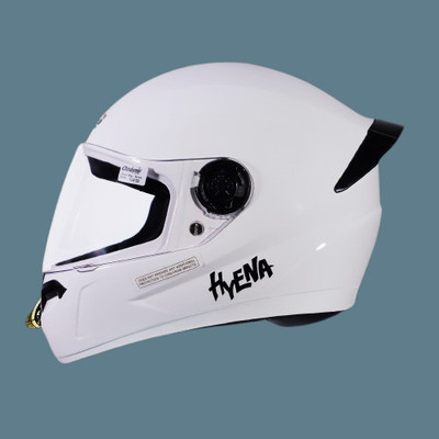 OZONE Premium Helmet_full face_Hyna_superior Quality_JMD@21@93 Motorbike Helmet(White)