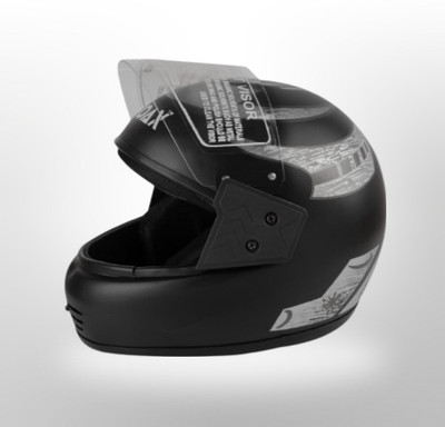 NOAX UNISEX HELMET FOR SAFTY RIDING FOR BIKEE40 Motorbike Helmet(Grey)