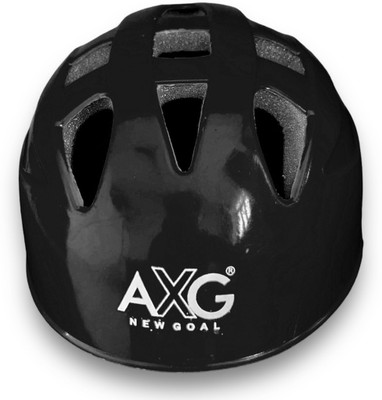 AXG NEW GOAL Light Weight Adjustable Multipurpose Cycling / Skating Helmet(Black)