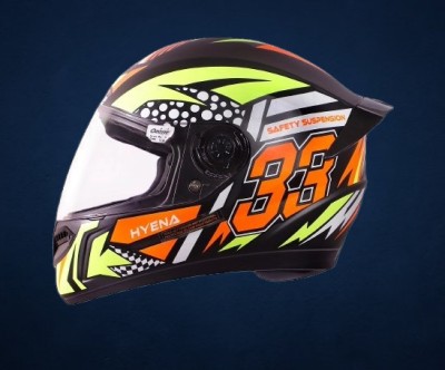 OZONE Superior Helmet_FF_JGM_@V@AD0411 Motorbike Helmet(ORANGE-BLACK)