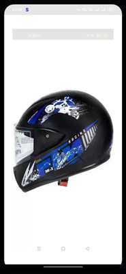 MonteX-1 New_Full face multicolor-148 Motorbike Helmet(Multicolor)