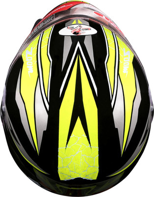 YOURCITYSELLER FULL FACE FIRE HELMET Motorbike Helmet(Green)