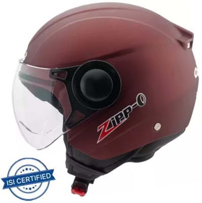 OZONE IS 4151 Motorbike Helmet(Maroon)