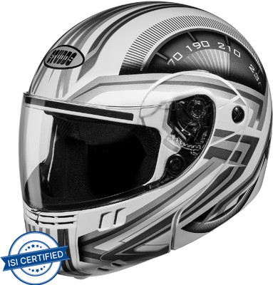 STUDDS Ninja 3G D1 Motorbike Helmet(White)