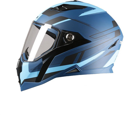 TVS Racing Anti Matter Motorbike Helmet(Blue)