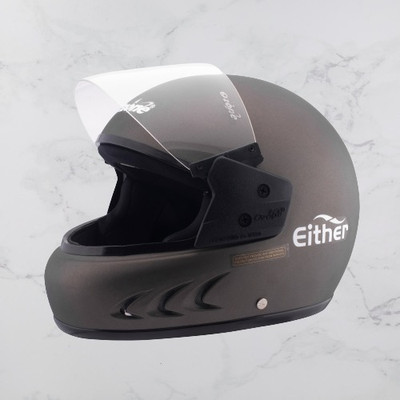 OZONE Full Face_Premium Helmet_Superior Quality_Unique Design_@v@G41 Motorbike Helmet(EITHER-BROWN)