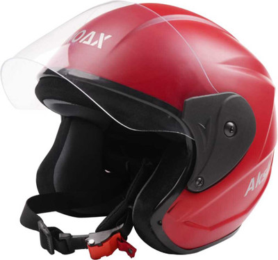 NOAX young men helmet for ridinggg motorbike-7 Motorbike Helmet(Red)
