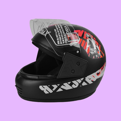 NOAX Helmet GOOD QUALITYFOR UNISEX BIKE RIDIDNG_57 Motorbike Helmet(Red)