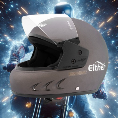 OZONE JBM_PRIME_HELMET_FULLFACE_GRADE 1_SAFETY AND STYLE_@V@_148 Motorbike Helmet(LIGHT BROWN)