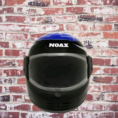 NOAX blue full face helmet unisex24 Motorbike Helmet(Black)