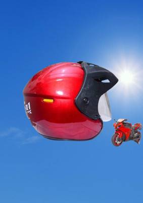 MonteX-1 New_Flip-up Bike helmet U153 Motorbike Helmet(Red)