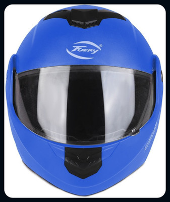 fuery Transparent flipup Blue TFU-23_New Motorbike Helmet(Blue)