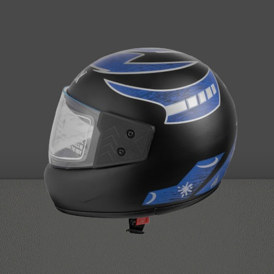 NOAX unisex full facce helmet original@26 Motorbike Helmet(Orange)