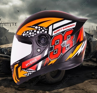 OZONE Prime Helmet_full face_HyEna_VL_@7@238 Motorbike Helmet(RED-BLACK)