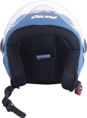 OZONE Superior Certified Helmet_openface@VG&_355 Motorbike Helmet(Blue)