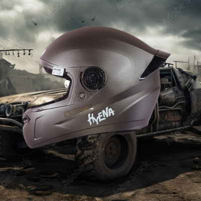 OZONE Prime Helmet_full face_HyEna_VL_@7@244 Motorbike Helmet(Brown)