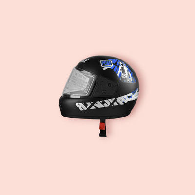 NOAX young men helmet for ridinggg motorbike-56-Blue Motorbike Helmet(Blue)