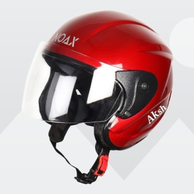 NOAX Kawach Stylish Motorbike Helmet(Red)