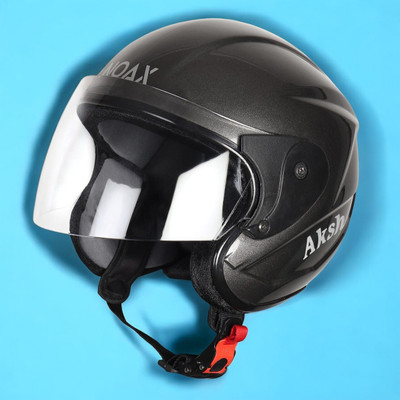 NOAX young men helmet for ridinggg motorbike-47 Motorbike Helmet(Black)