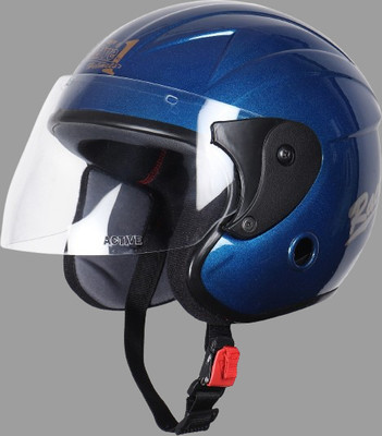 nextin nano_193 Motorbike Helmet(Blue)