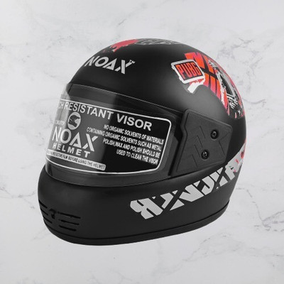 NOAX KAWACH DO JAALI NOX Motorbike Helmet(Red)