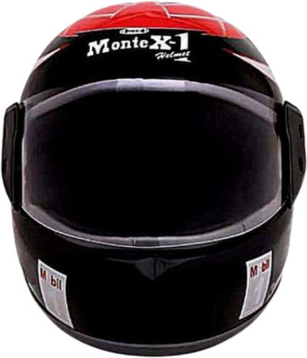 MonteX-1 Full Face Bike helmet L24 Motorbike Helmet(Black)