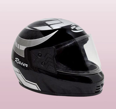 KIN Full Face Helmet_ISI certified_Silver07 Motorbike Helmet(Silver)