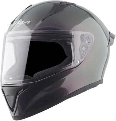 VEGA Bolt Dual Tone Motorbike Helmet(Vilot Brown, Black)