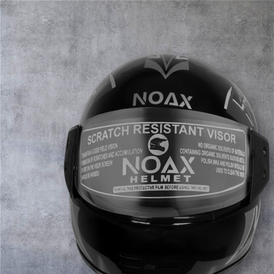 NOAX KING OF HELMET UNISEX OPEN FACE motorbike HELMET-Blue7272-Silver j-ABCD Motorbike Helmet(Silver)