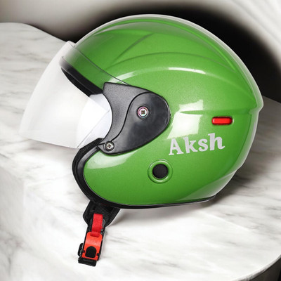 NOAX Helmet GOOD QUALITYFOR UNISEX BIKE RIDI-165 Motorbike Helmet(Green)