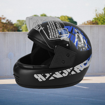 Font Helmet GOOD QUALITYFOR UNISEX for BIKE_129-AAA Motorbike Helmet(Red)