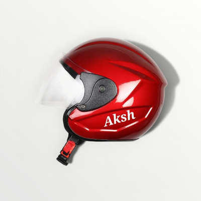 NOAX unisex safty helmet for men or women riders-360 Motorbike Helmet(Red)