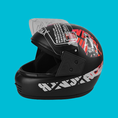NOAX Helmet GOOD QUALITYFOR UNISEX BIKE RIDIDNG_37 Motorbike Helmet(Red)