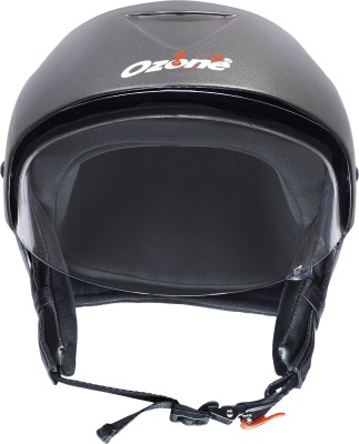 OZONE Superior Certified Helmet_openface@VG&_347 Motorbike Helmet(Grey)