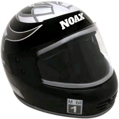 NOAX ISI MARKED UNISEX HELMET FOR RIDDING BIKE NON STOP(DD-436 Motorbike Helmet(Black)