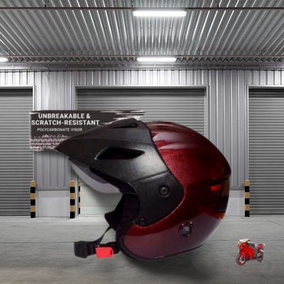MonteX-1 Full Face Bike helmet T13 New Motorbike Helmet(Red)