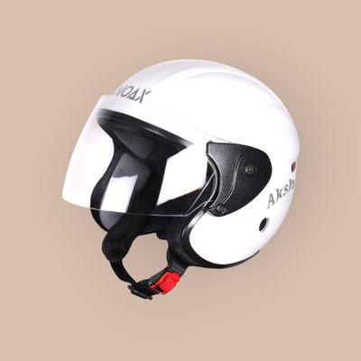 Font Unisex Full Face Helmet For Motorbikes -680-ABC Motorbike Helmet(White)