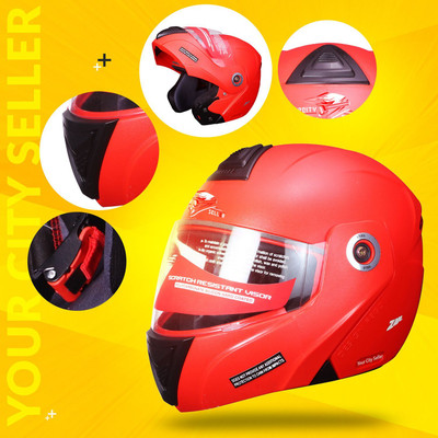 stiss fliup2 Motorbike Helmet(Red)