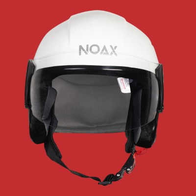 NOAX bike bike riding helmet3 Motorbike Helmet(White)