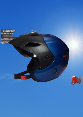 MonteX-1 Full Face Bike helmet T99 Motorbike Helmet(Blue)