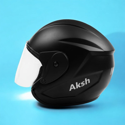 NOAX young men helmet for ridinggg motorbike-45 Motorbike Helmet(Black)