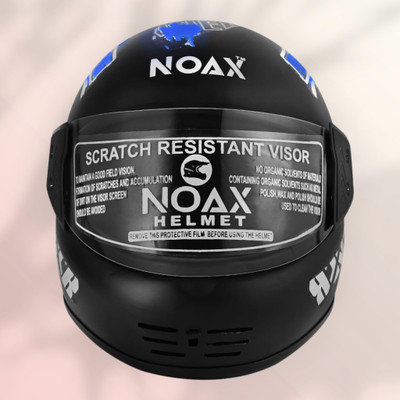 Font young men helmet for ridinggg motorbike-16-ABC Motorbike Helmet(Blue)