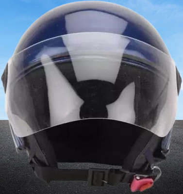 KIN Half Face Helmet_ISI certified_Blue011 Motorbike Helmet(Blue)