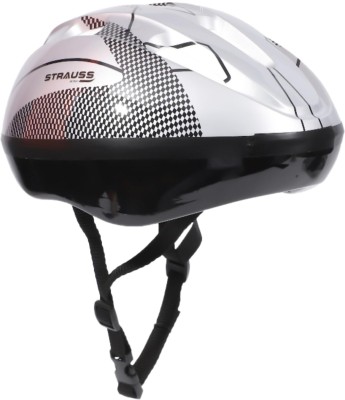 Strauss ArmorX Bicycle/skate helmet with adjustable fit and lightweight Cycling Helmet(Grey)